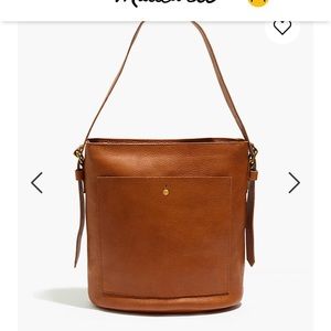 Madewell transport bucket bag